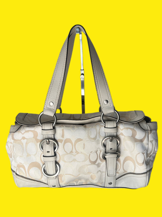 Vintage Coach Chelsea Optic Signature Bag