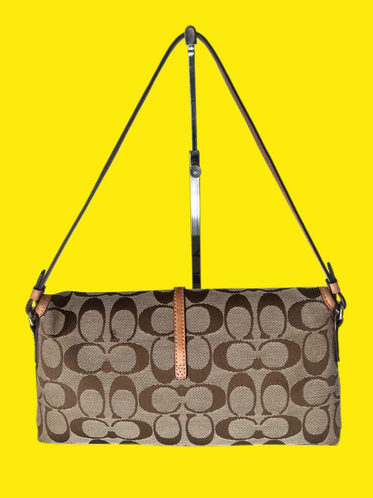 Vintage Coach Hampton Clip Shoulder Bag