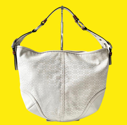 Vintage Coach Soho Signature Hobo Bag