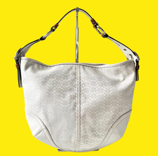 Vintage Coach Soho Signature Hobo Bag
