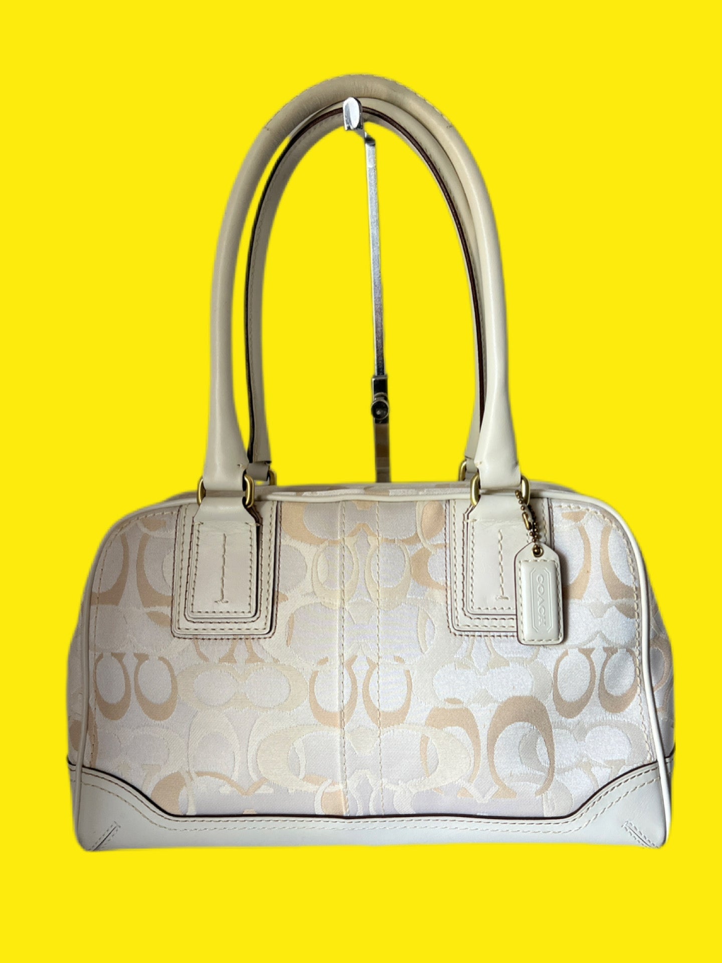 Vintage Coach Hampton Signature Satchel