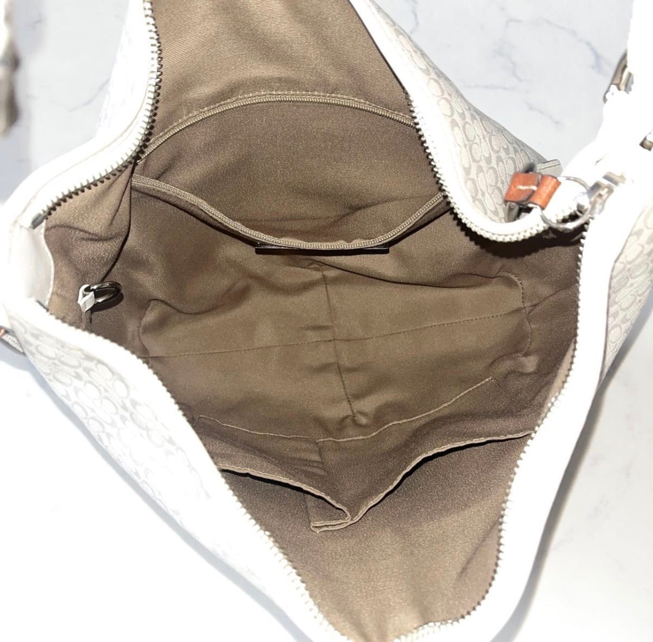 Vintage Coach Soho Signature Hobo Bag