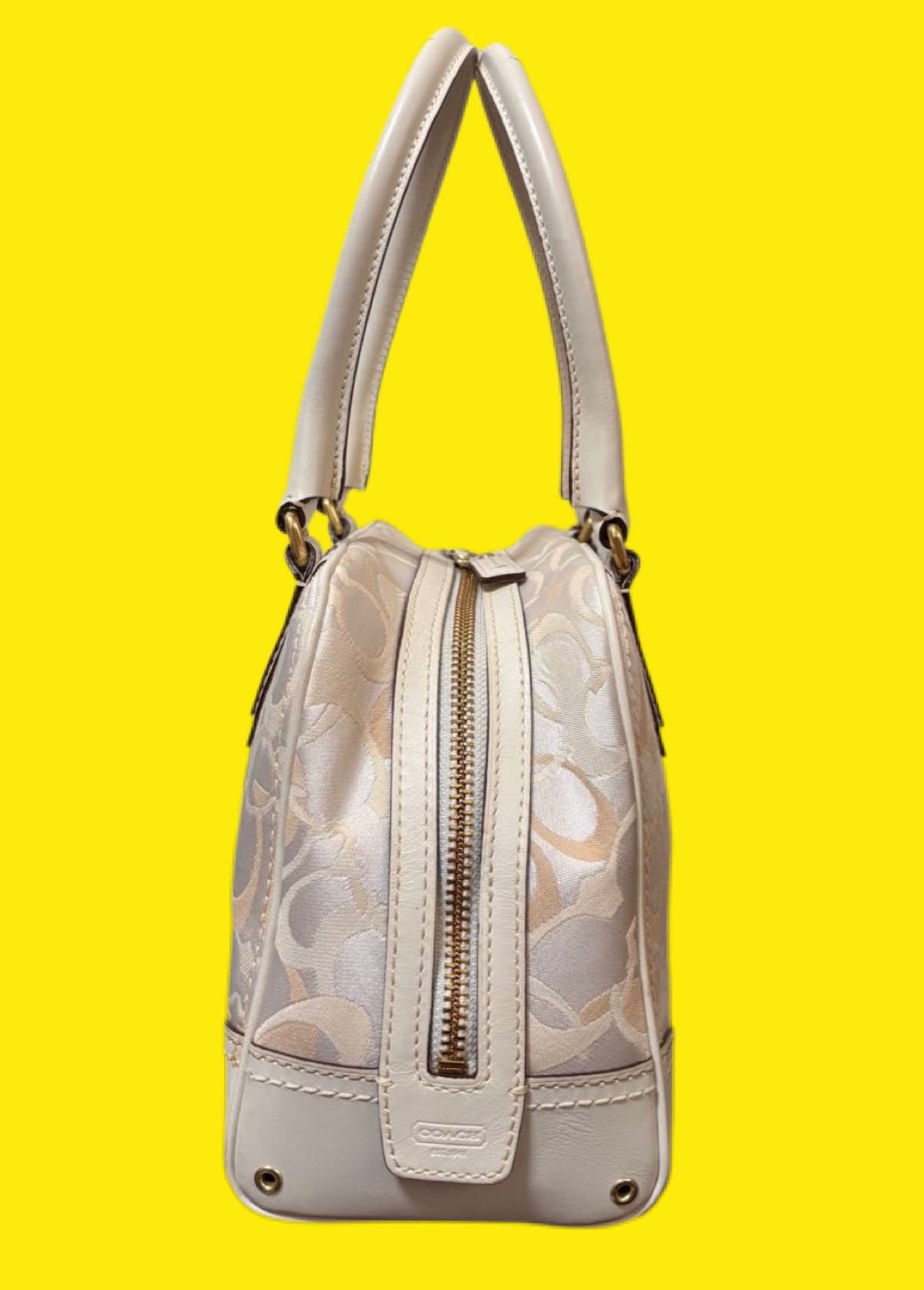 Vintage Coach Hampton Signature Satchel