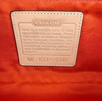 Vintage Coach Hampton Clip Shoulder Bag