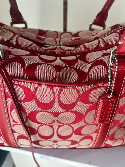 Vintage Coach Signature Satchel