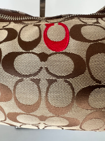 Vintage Coach Soho Signature Belt Shoulder Bag