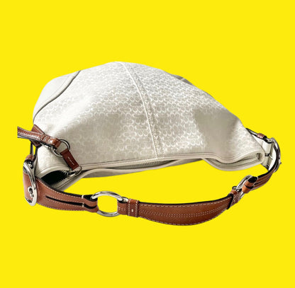 Vintage Coach Soho Signature Hobo Bag