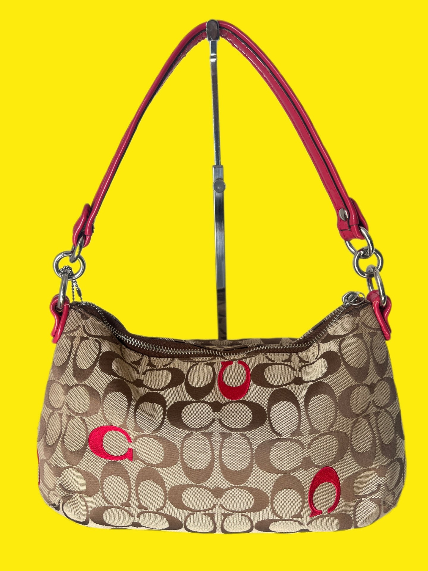 Vintage Coach Soho Signature Belt Shoulder Bag