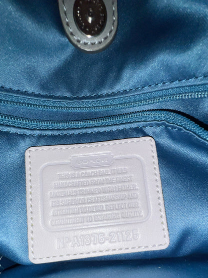 Coach Madison Op Art Sateen Maggie Shoulder Bag