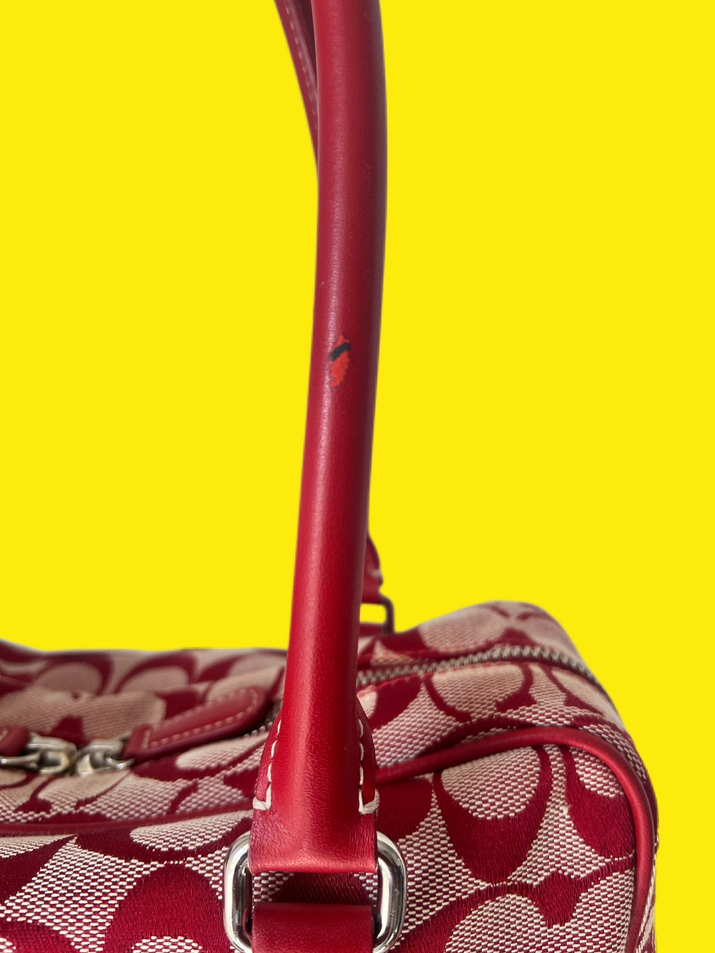 Vintage Coach Signature Satchel