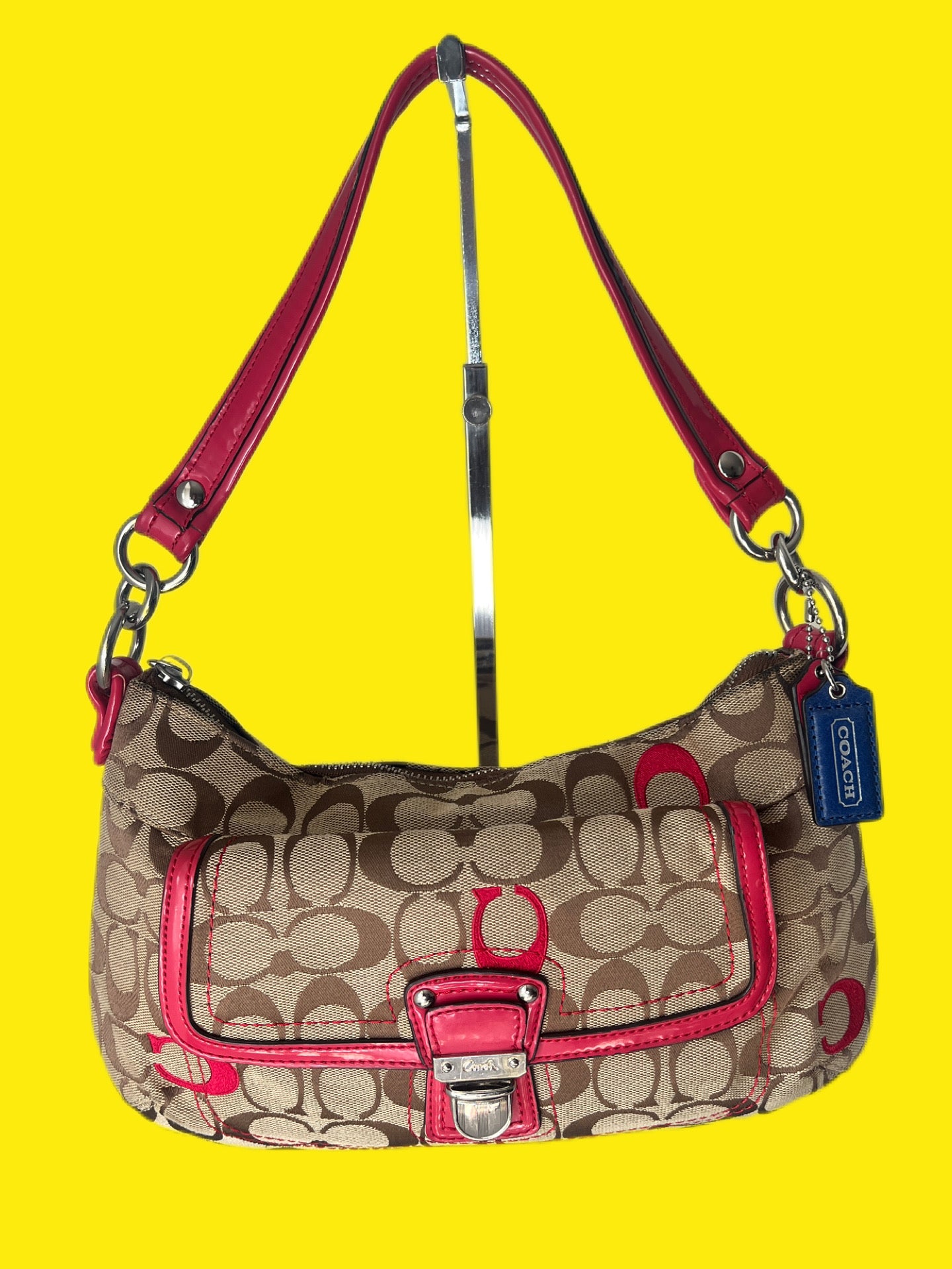 Vintage Coach Soho Signature Belt Shoulder Bag