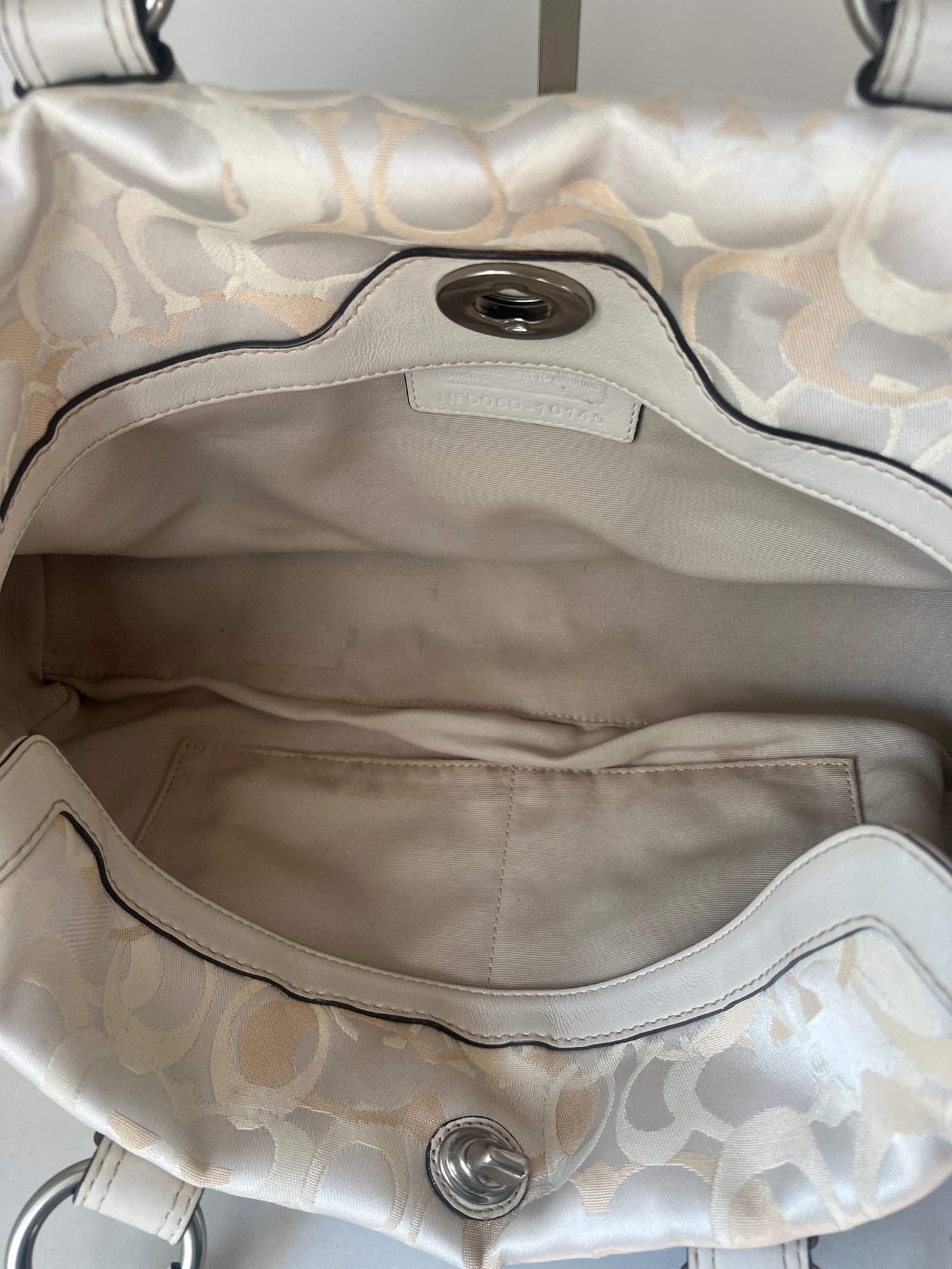 Vintage Coach Chelsea Optic Signature Bag