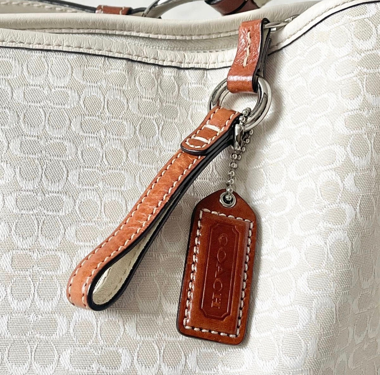 Vintage Coach Soho Signature Hobo Bag