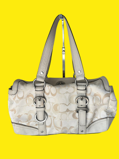 Vintage Coach Chelsea Optic Signature Bag