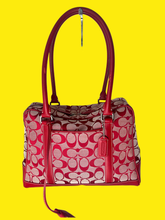 Vintage Coach Signature Satchel
