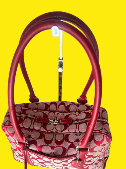 Vintage Coach Signature Satchel